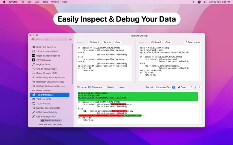 Easily Inspect & Debug Your Data