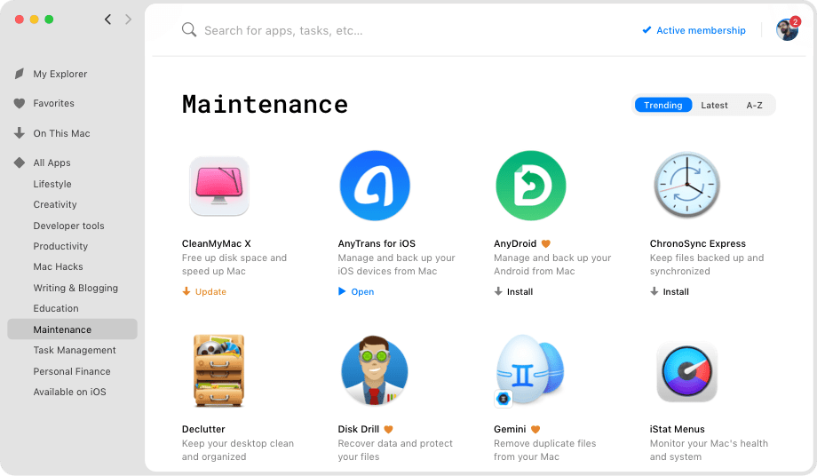 Für Mac und iOS-Geräte