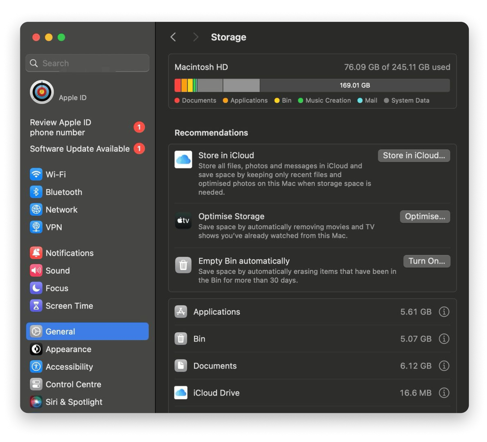 check mac storage to fix kernel panic 