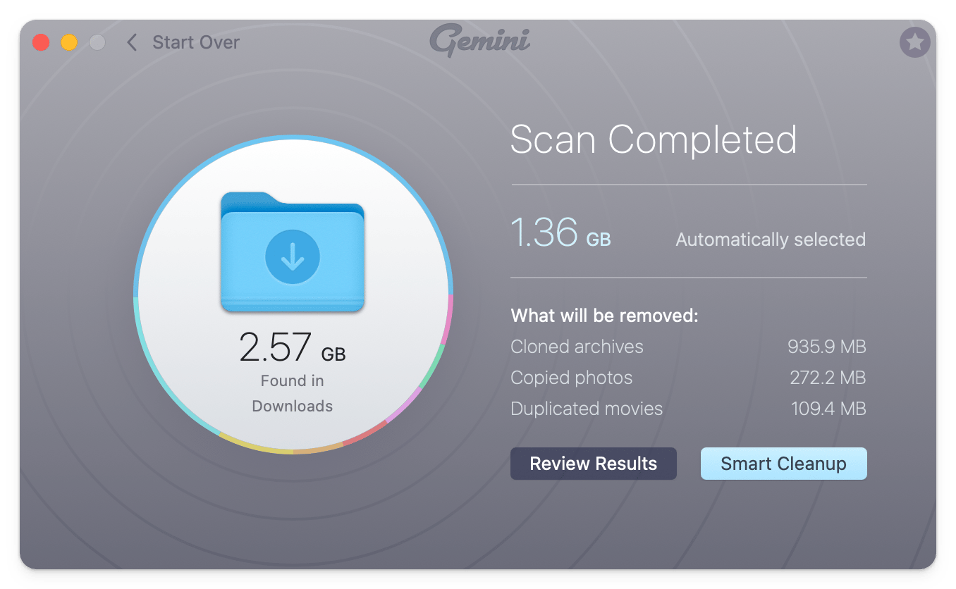 gemini clear duplicates on mac